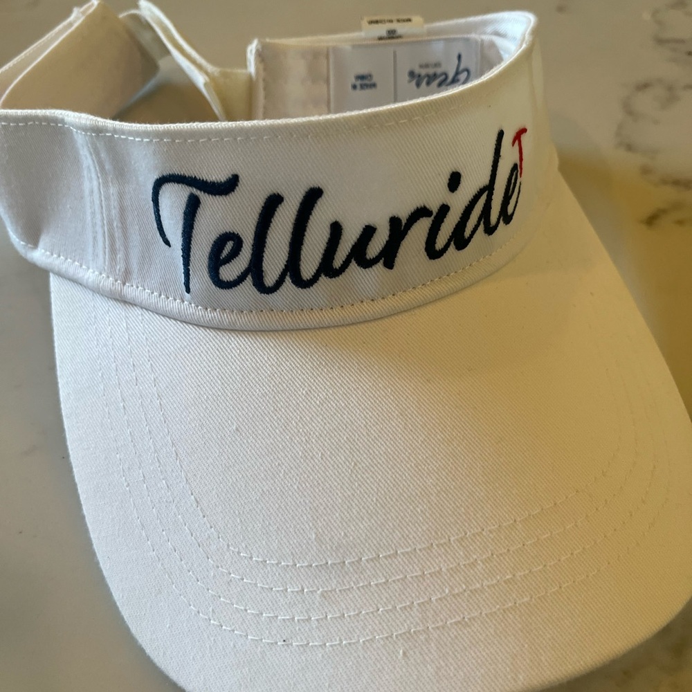White Classy Visor
